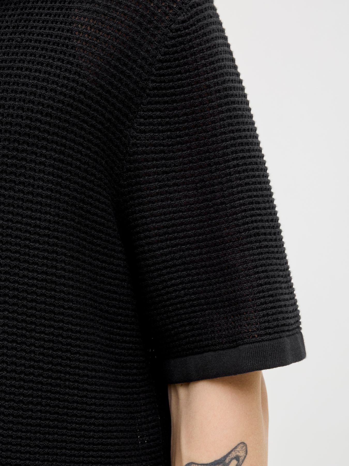 JORALMERIA KNIT SS POLO LN
