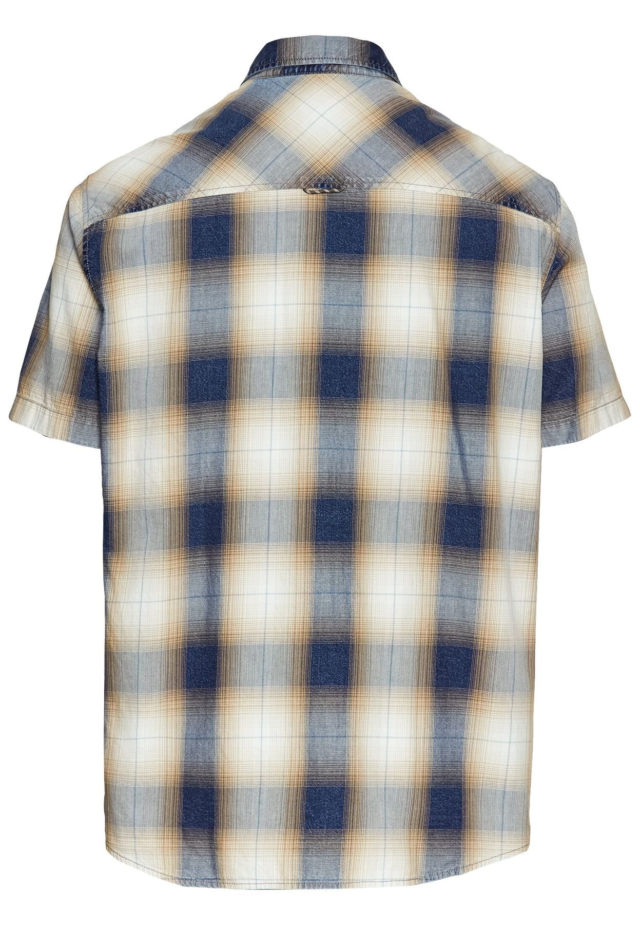 Kurzarmhemd mit Karomuster