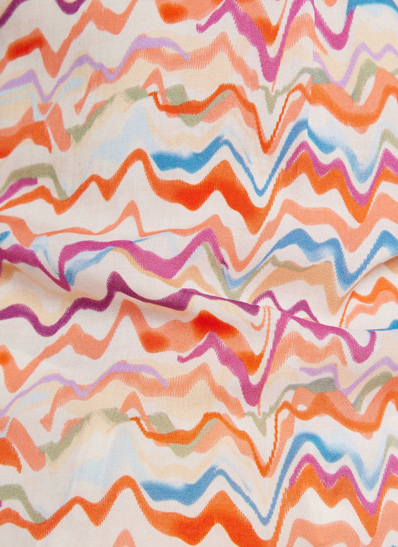 Bluse mit Allover-Print