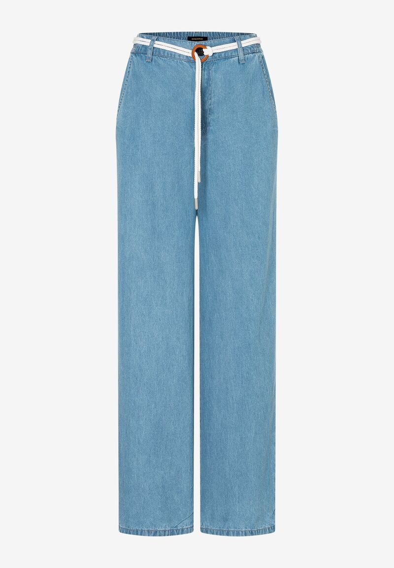 fließende Denimhose  Sommer-Kollektion