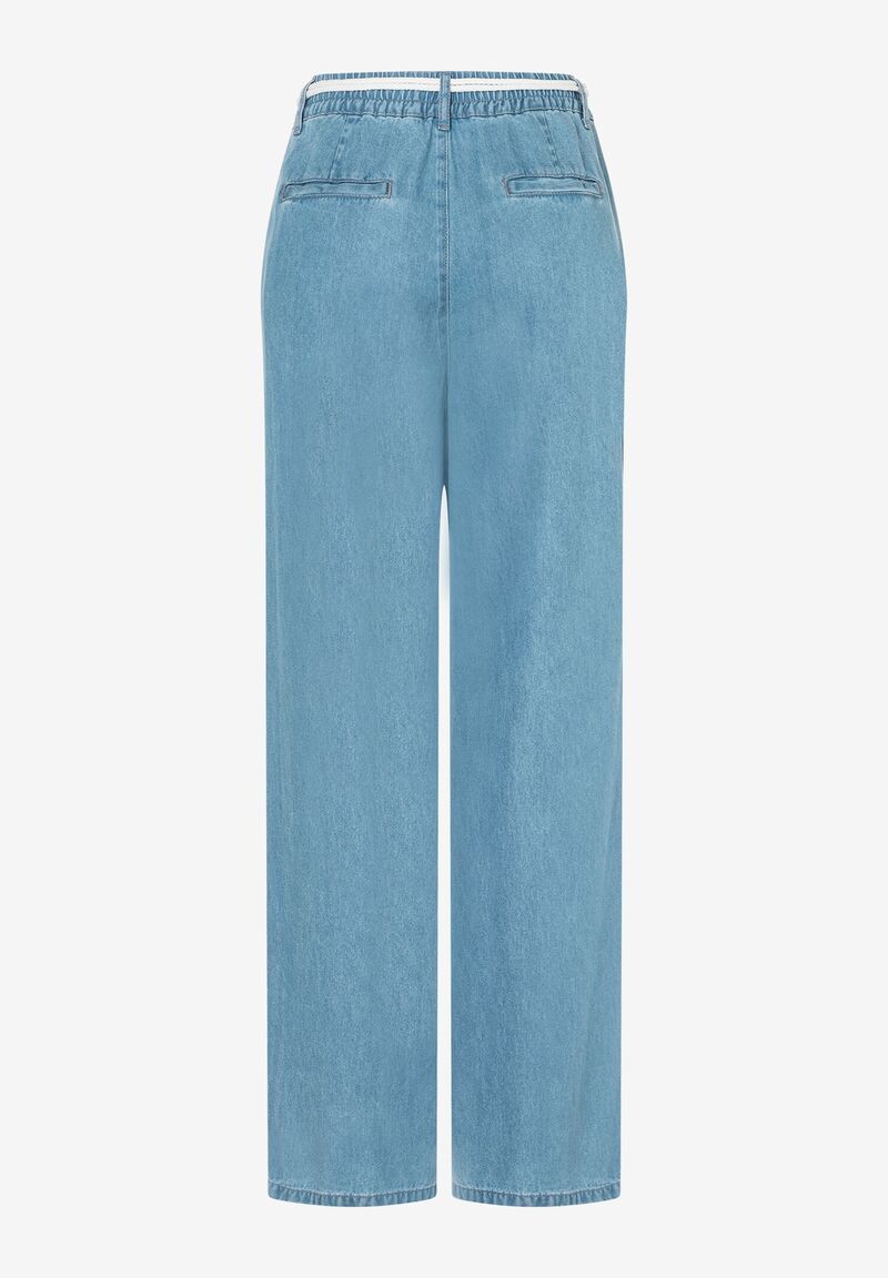 fließende Denimhose  Sommer-Kollektion