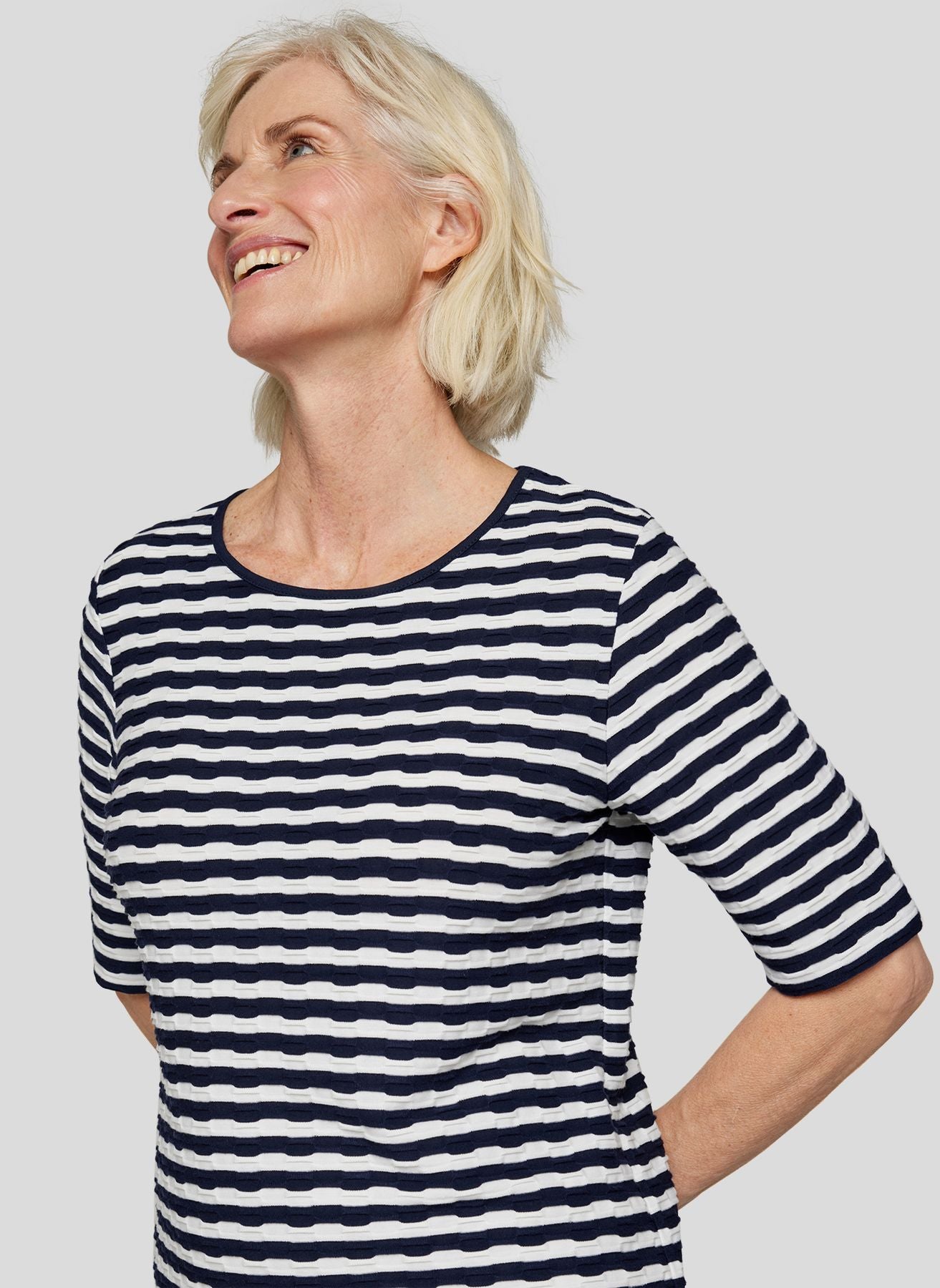 T-Shirt mit halblangen Ärmeln