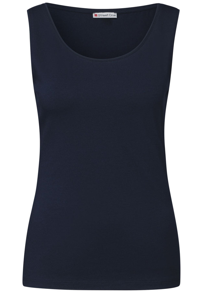Basic Top in Unifarbe