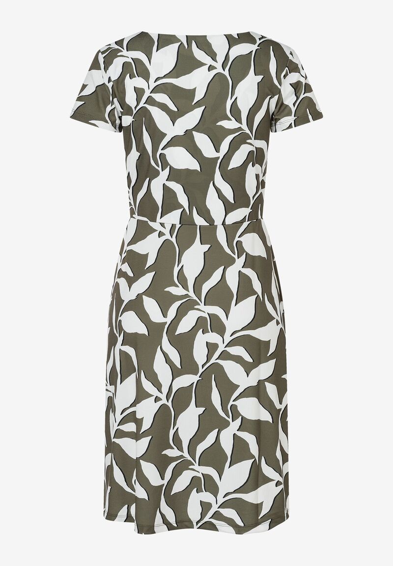 Jerseykleid mit Blätterprint  Sommer-Kollektion