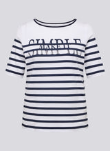 T-Shirt mit dekorativer Strassstein-Optik