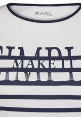 T-Shirt mit dekorativer Strassstein-Optik