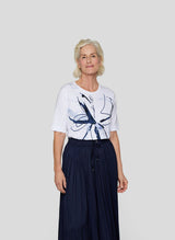 T-Shirt mit künstlerischem Print