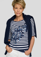 T-Shirt mit halblangen Ärmeln