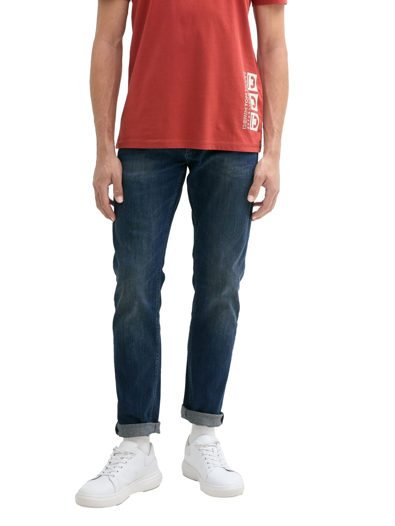 slim PIERS blue denim