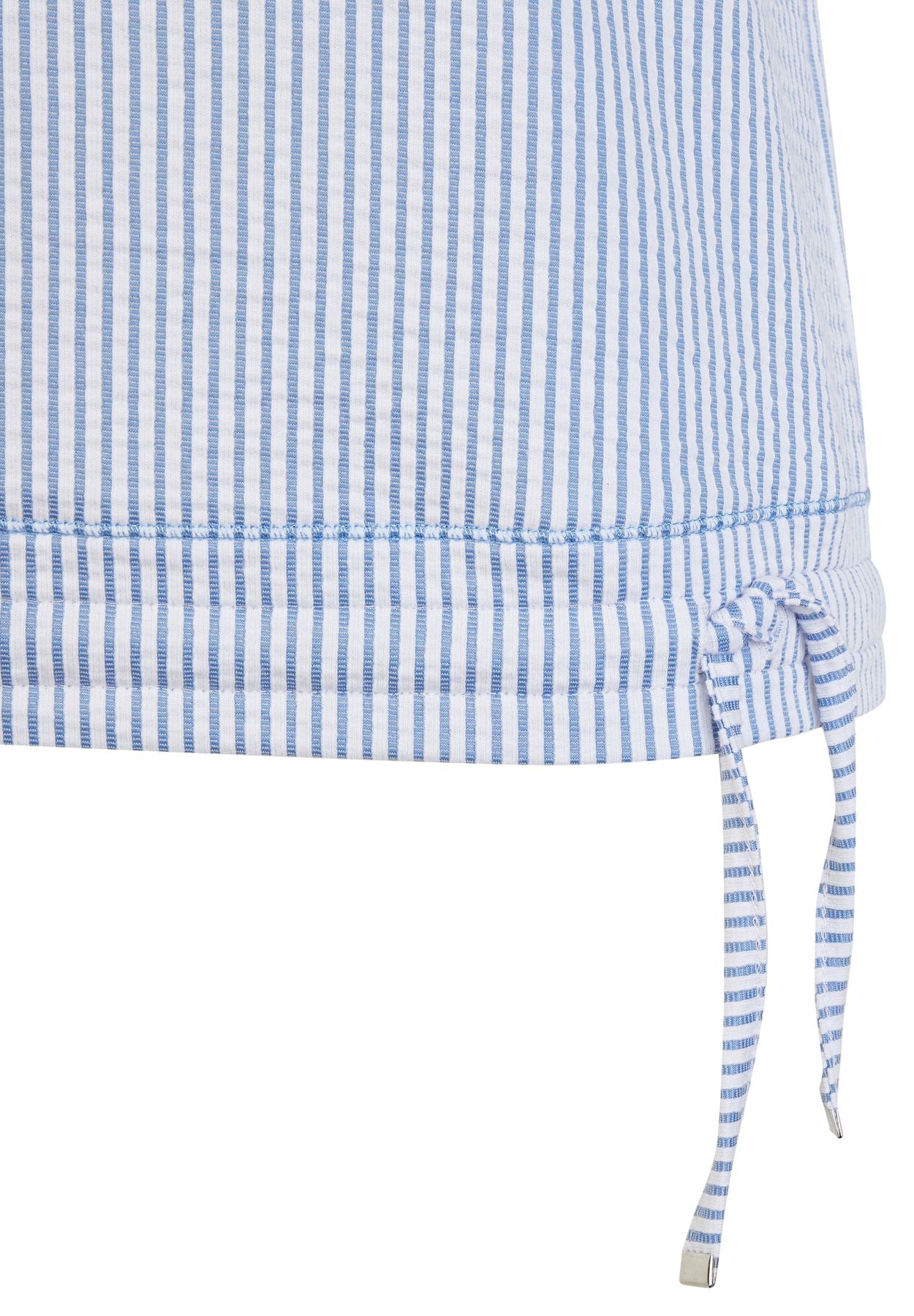 T-Shirt mit Tunnelzug am Saum