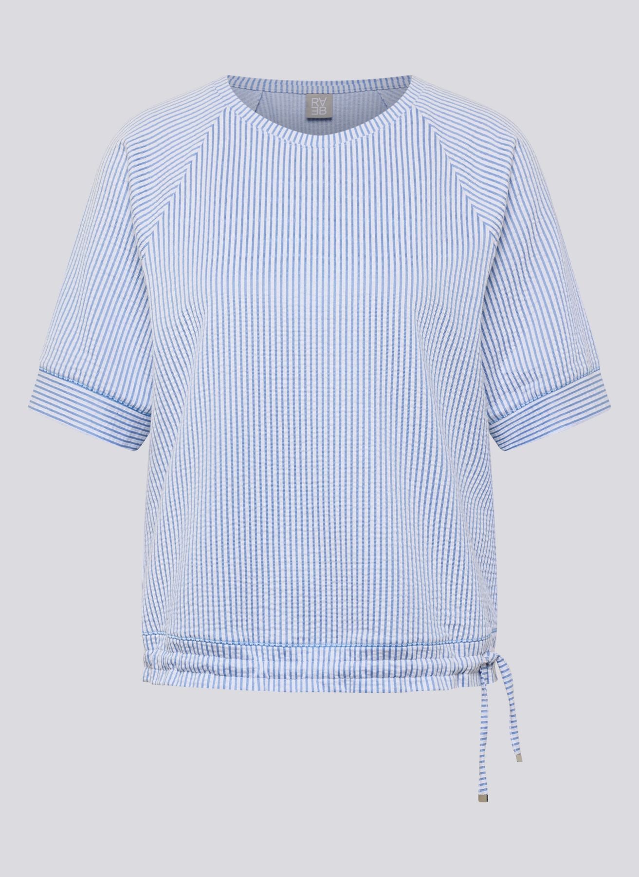 T-Shirt mit Tunnelzug am Saum