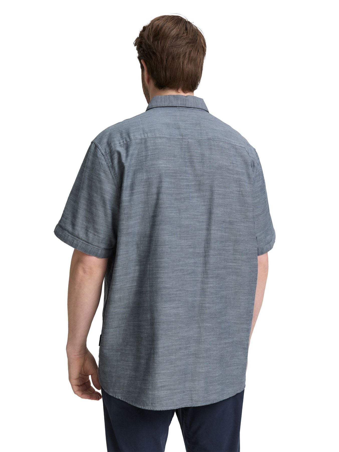 Plus Size - Kurzarmhemd mit Brusttasche