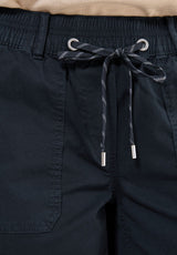 Twill Shorts im Washed-Look