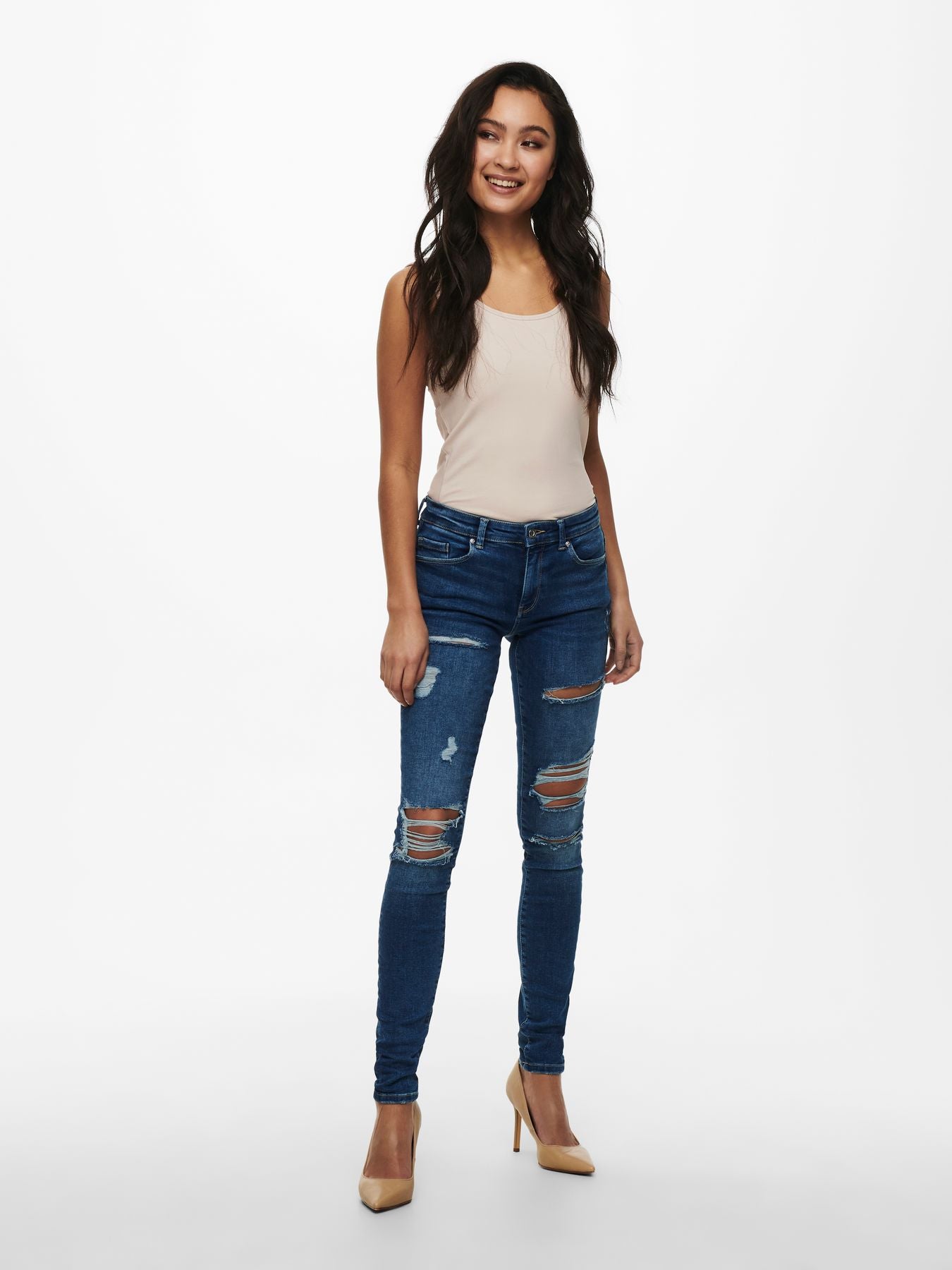 ONLLIVE LOVE S/L TANK TOP NOOS
