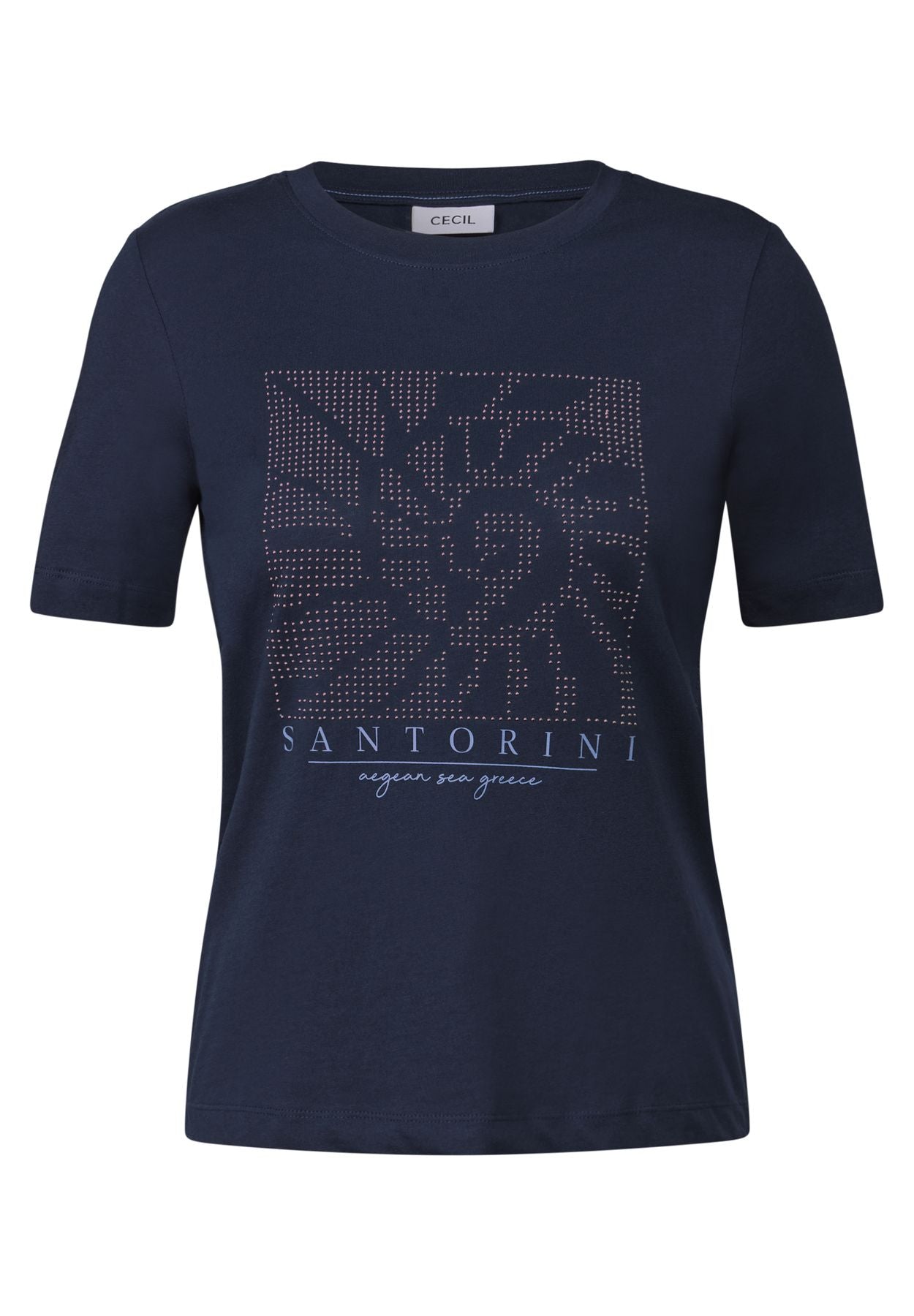 Shirt mit Schmucksteinen