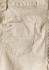 3/4 Satin Hose mit Taschen