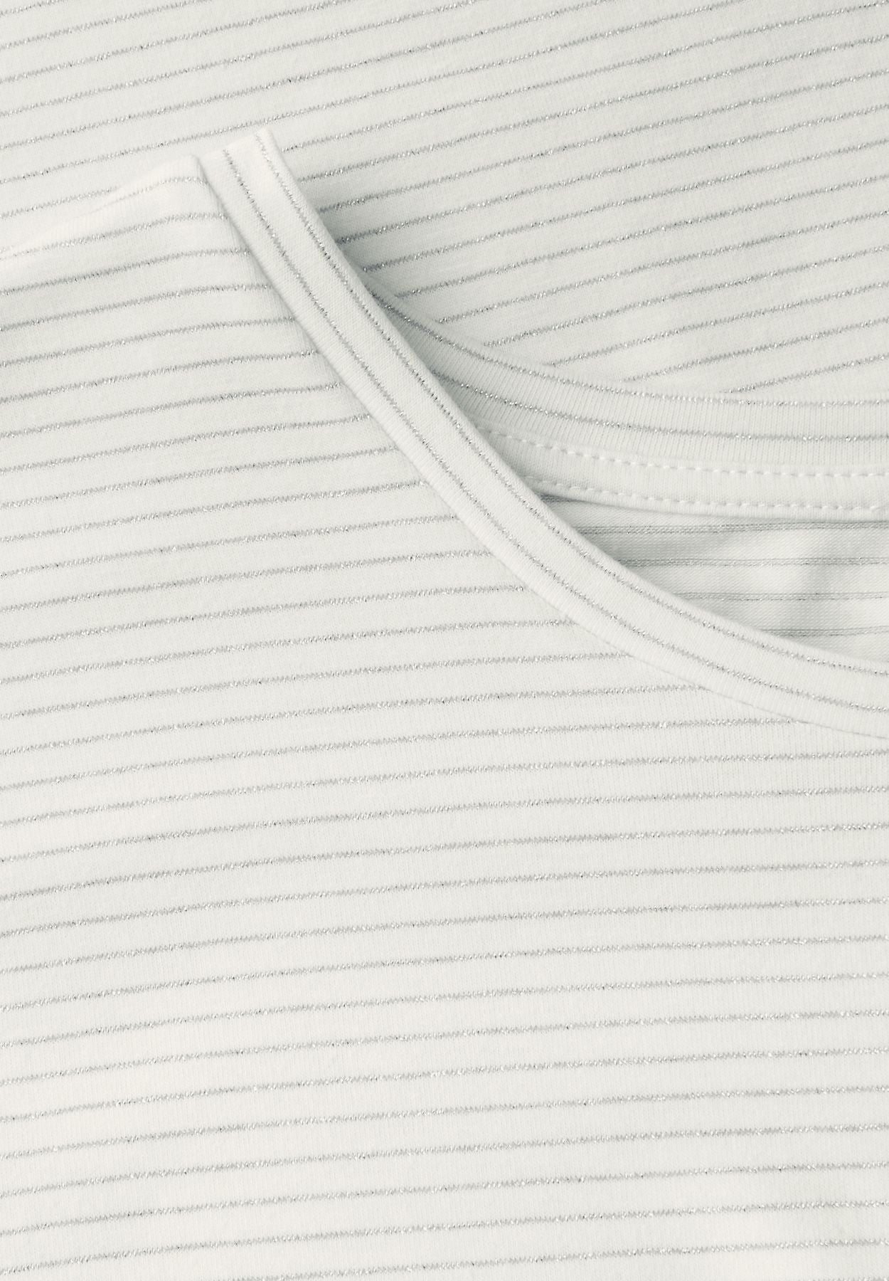 Shirt mit Glitzerstreifen