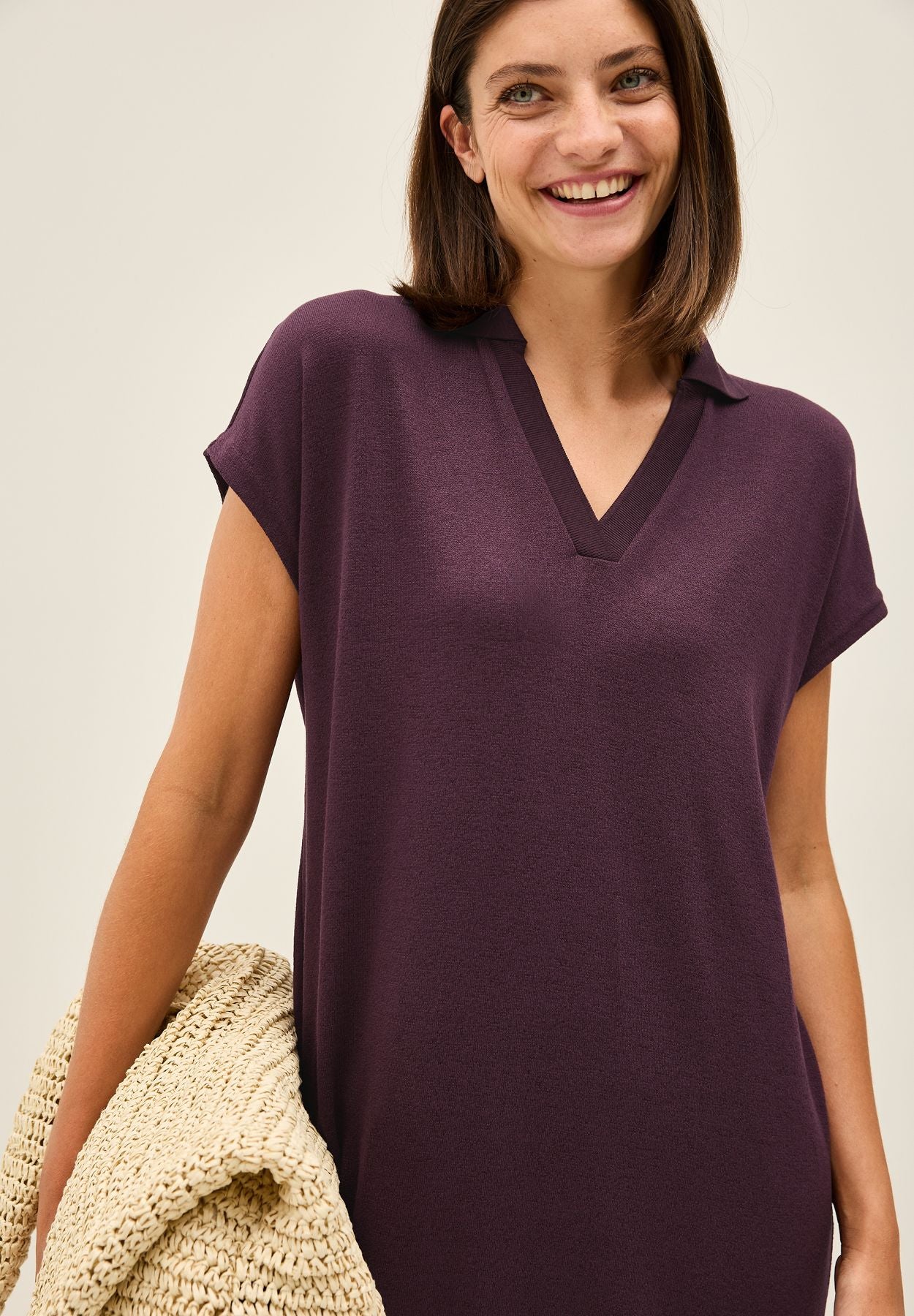 Sommerliches Strick-Kleid