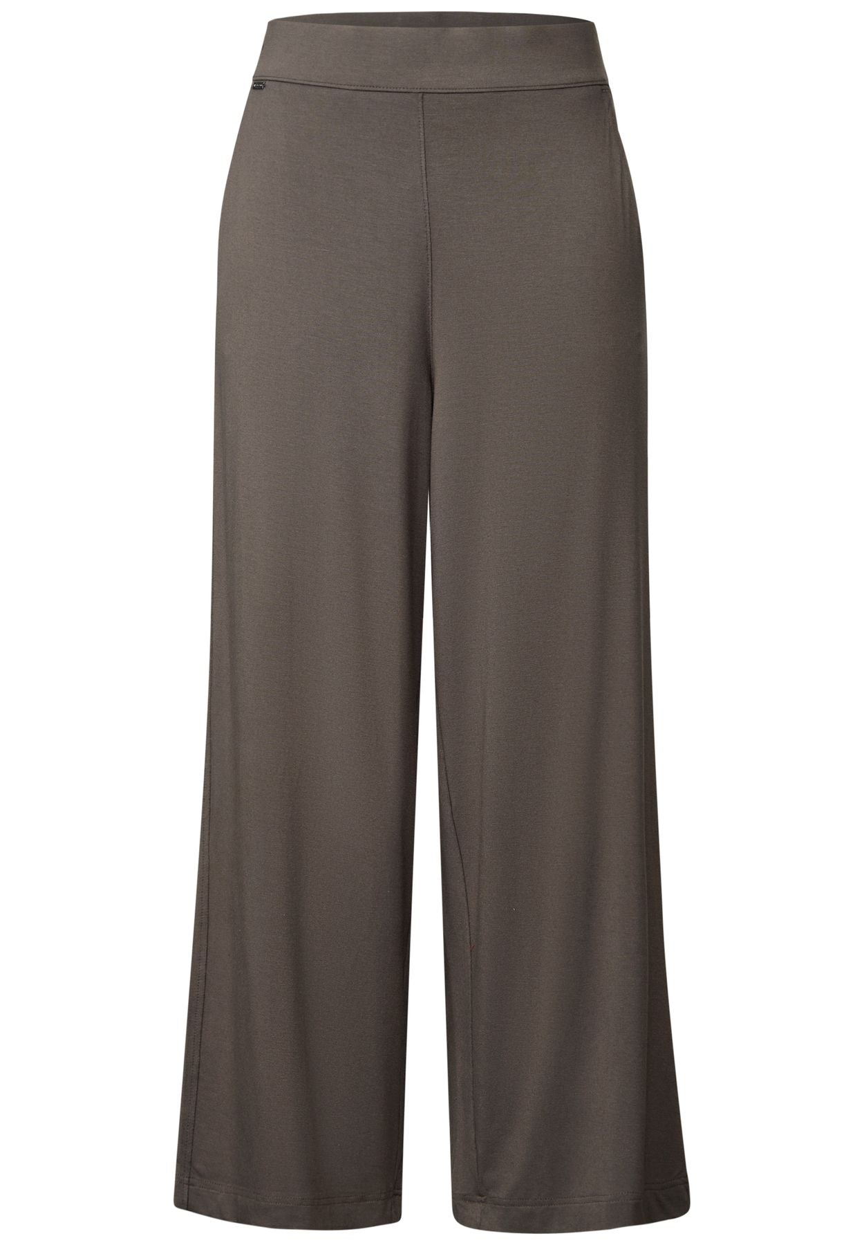 Wide Leg Jersey-Hose