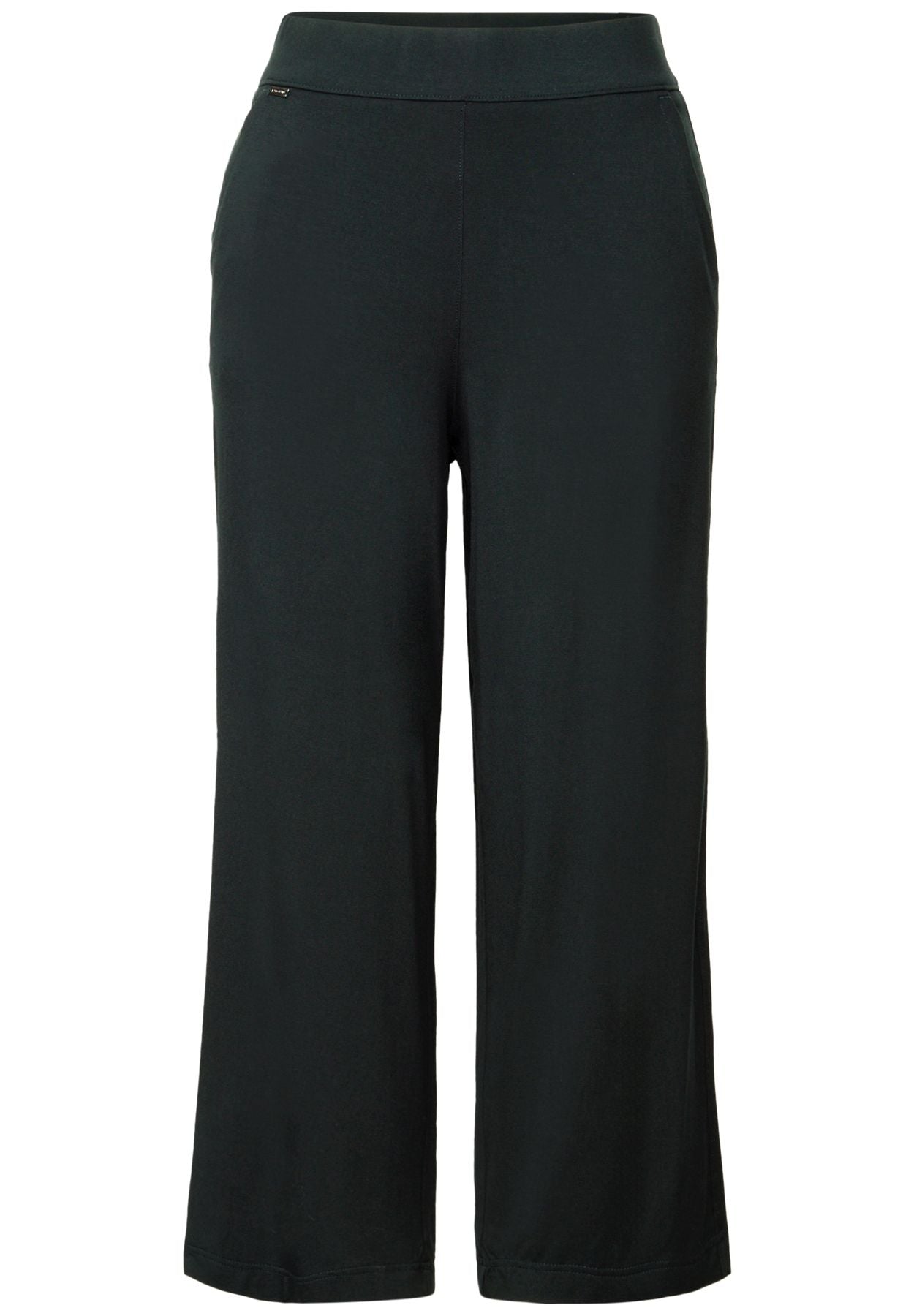 Wide Leg Jersey-Hose