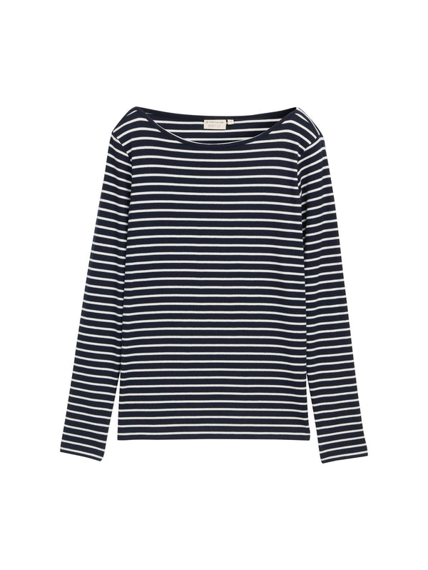 Langarmshirt mit Streifenmuster