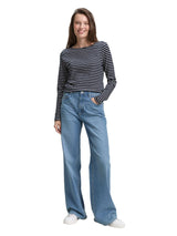 Langarmshirt mit Streifenmuster