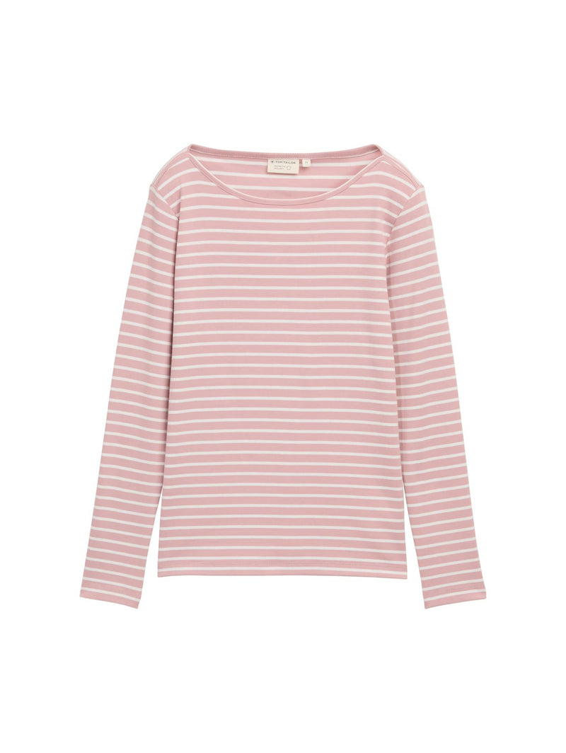 Langarmshirt mit Streifenmuster