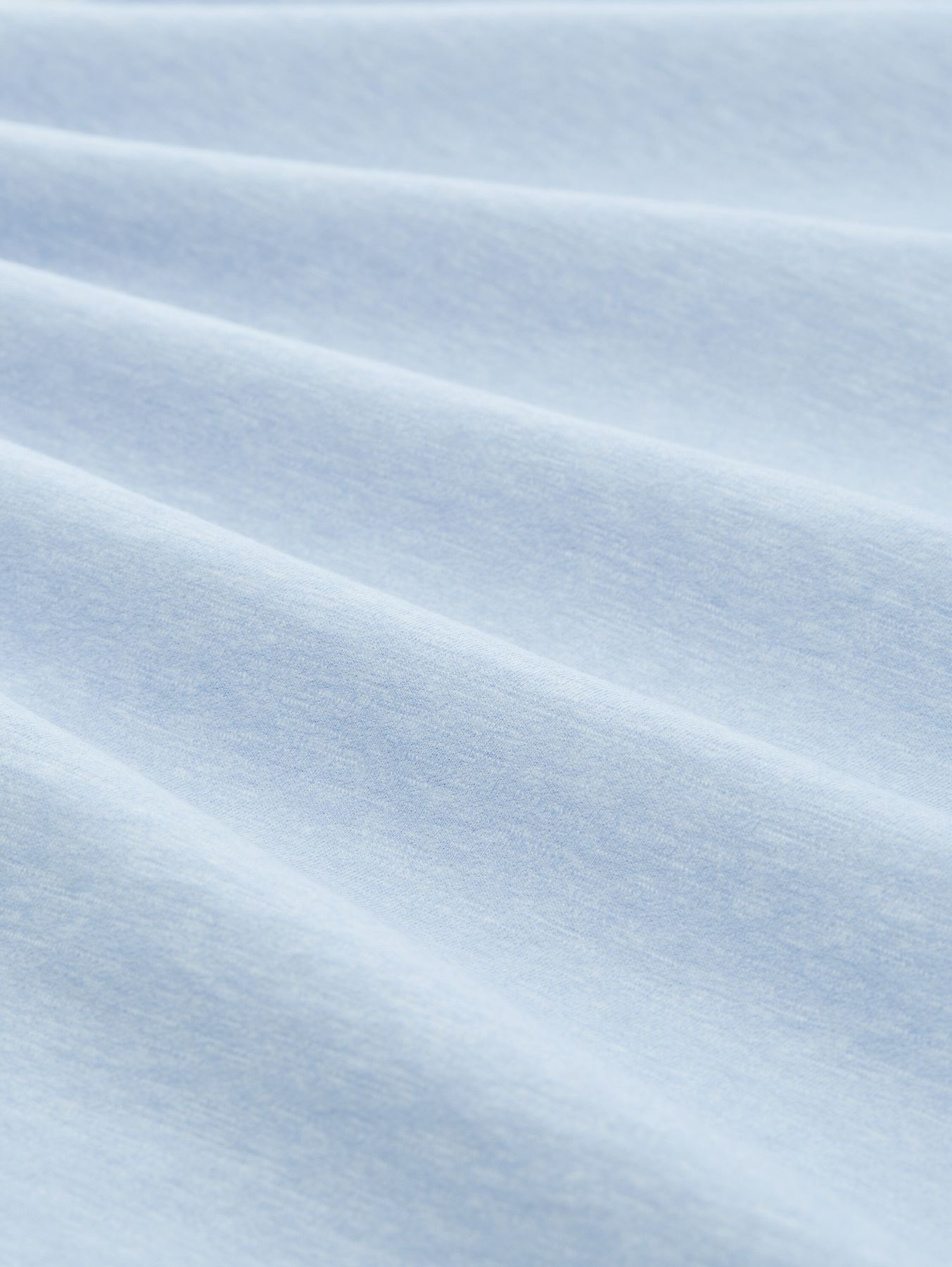 T-Shirt in Melange Optik