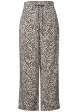 Gemusterte Wide Leg Hose