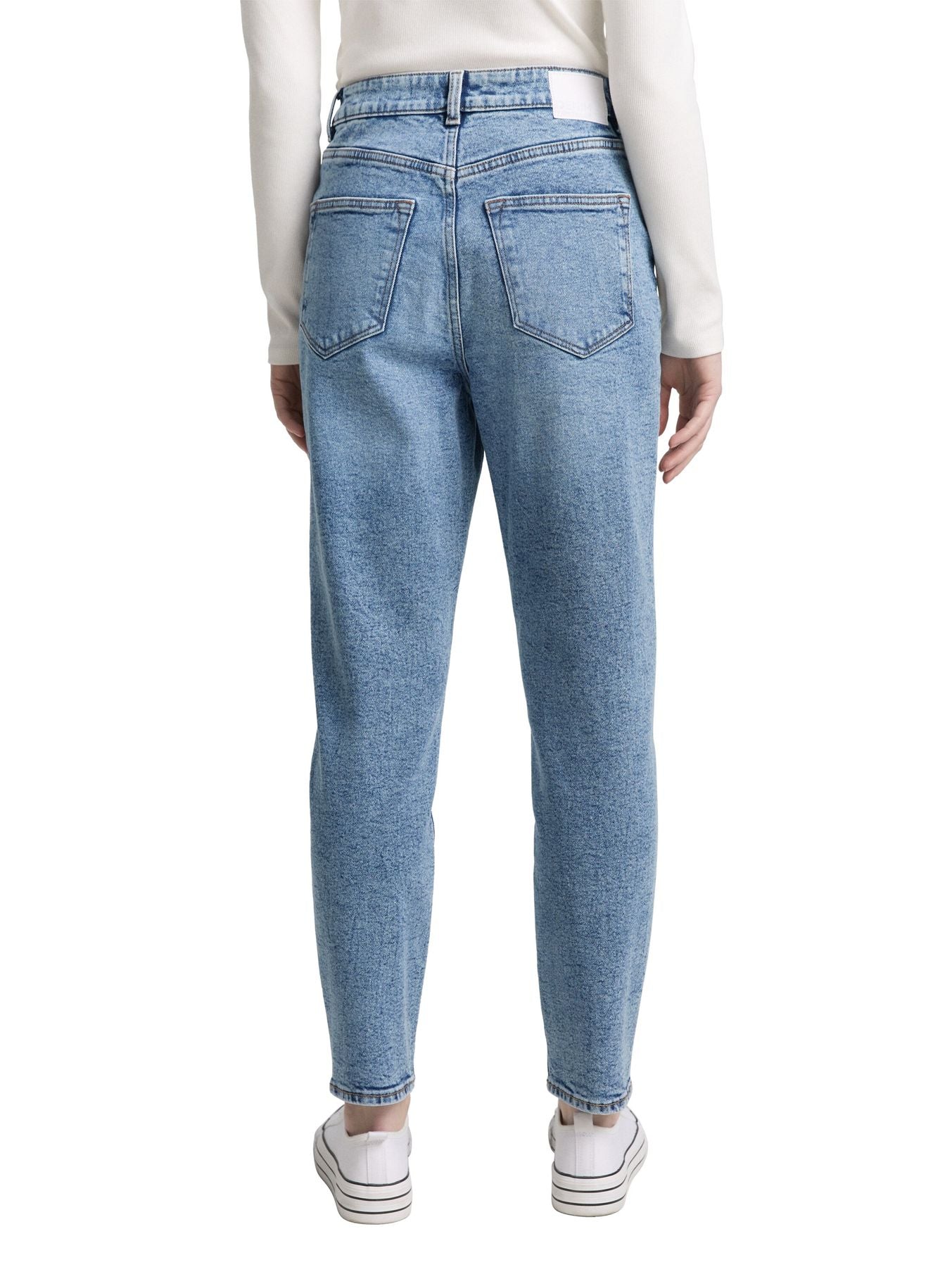 TTLINLEY MOM High Waist Ankle Jeans