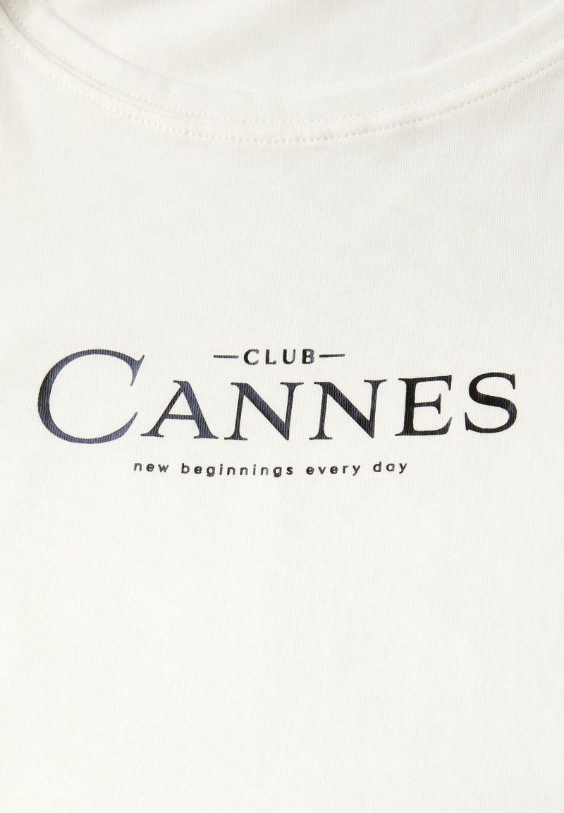 Shirt mit Folien-Wording