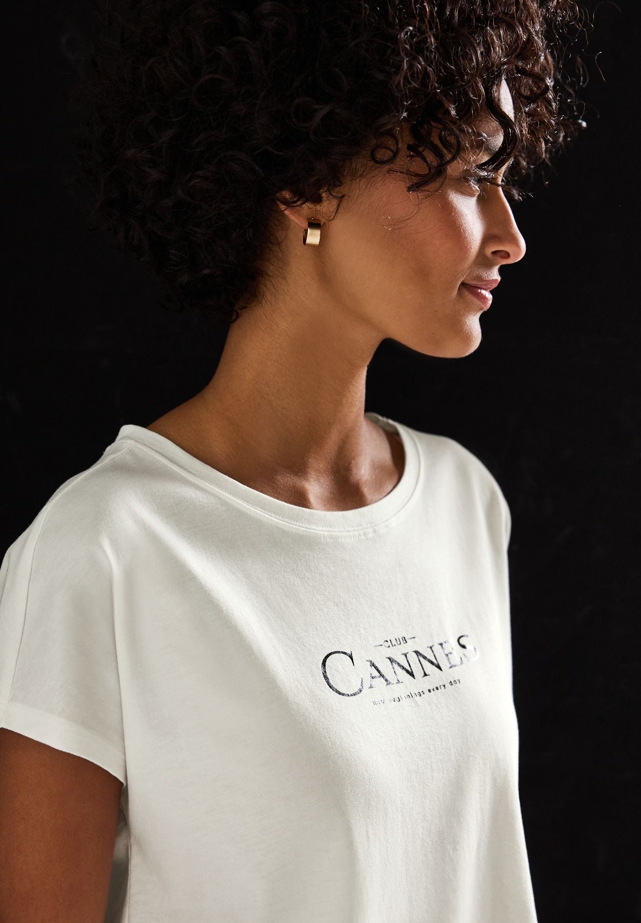 Shirt mit Folien-Wording