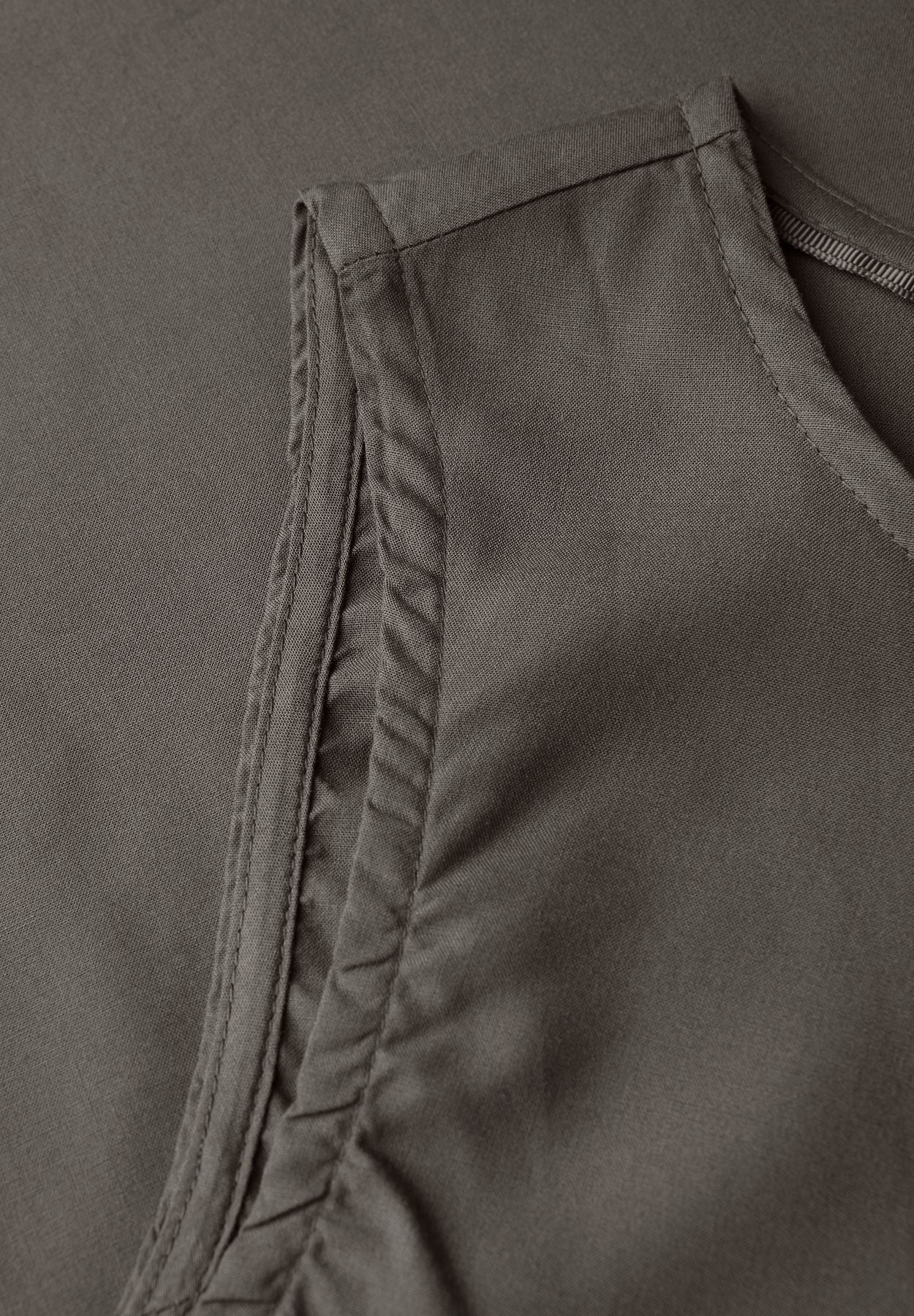 Blusentop mit Raffung