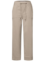 Casual Fit Hose mit Turn-Up
