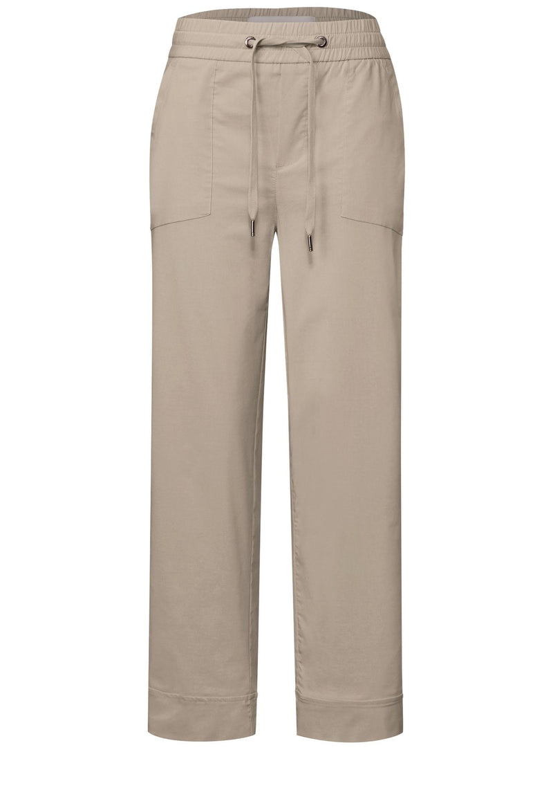 Casual Fit Hose mit Turn-Up