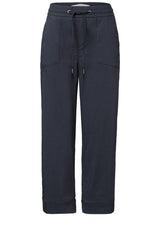 Casual Fit Hose mit Turn-Up