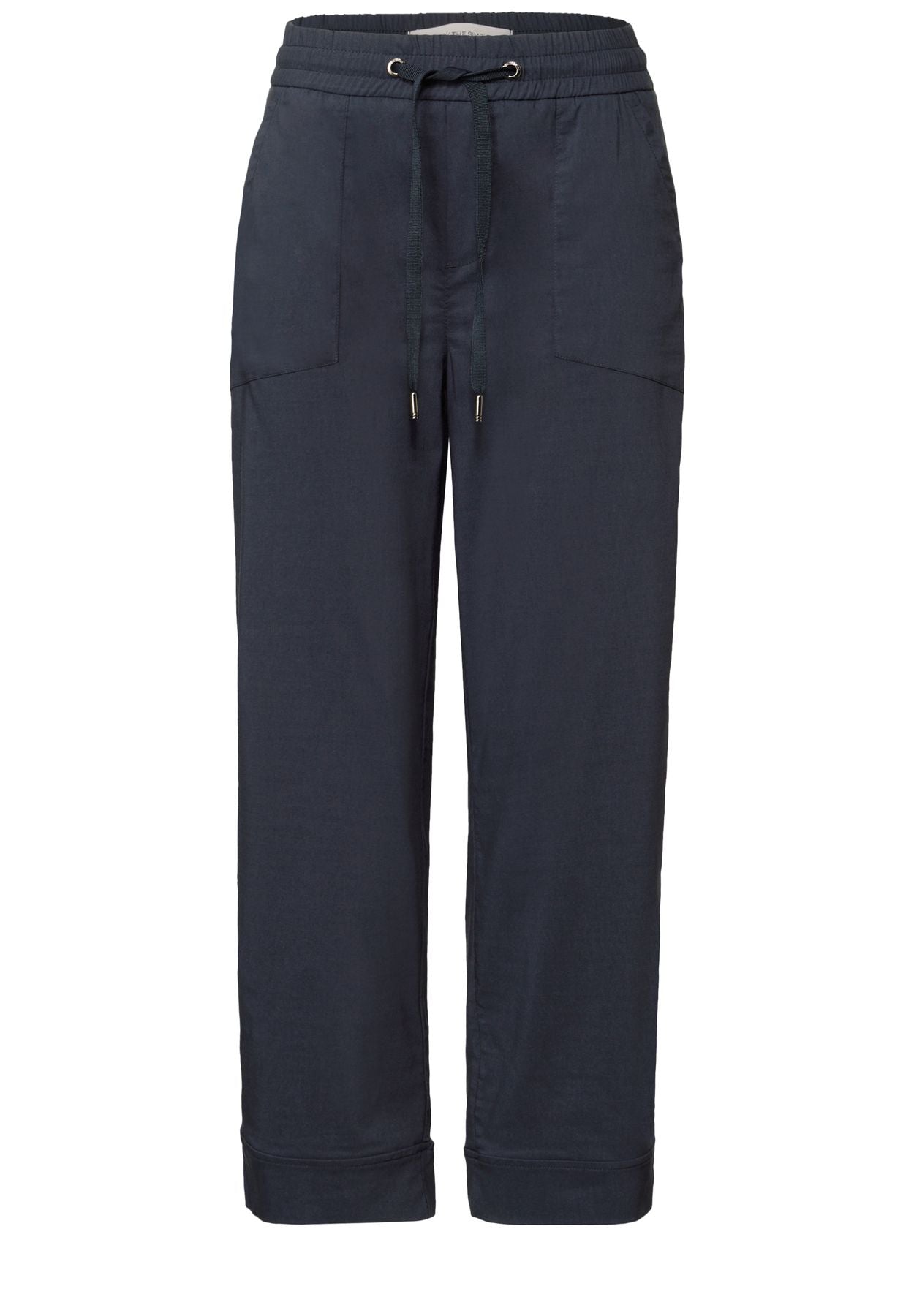 Casual Fit Hose mit Turn-Up