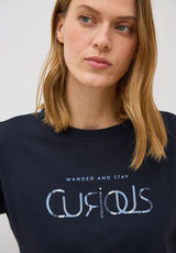 T-Shirt mit Wording
