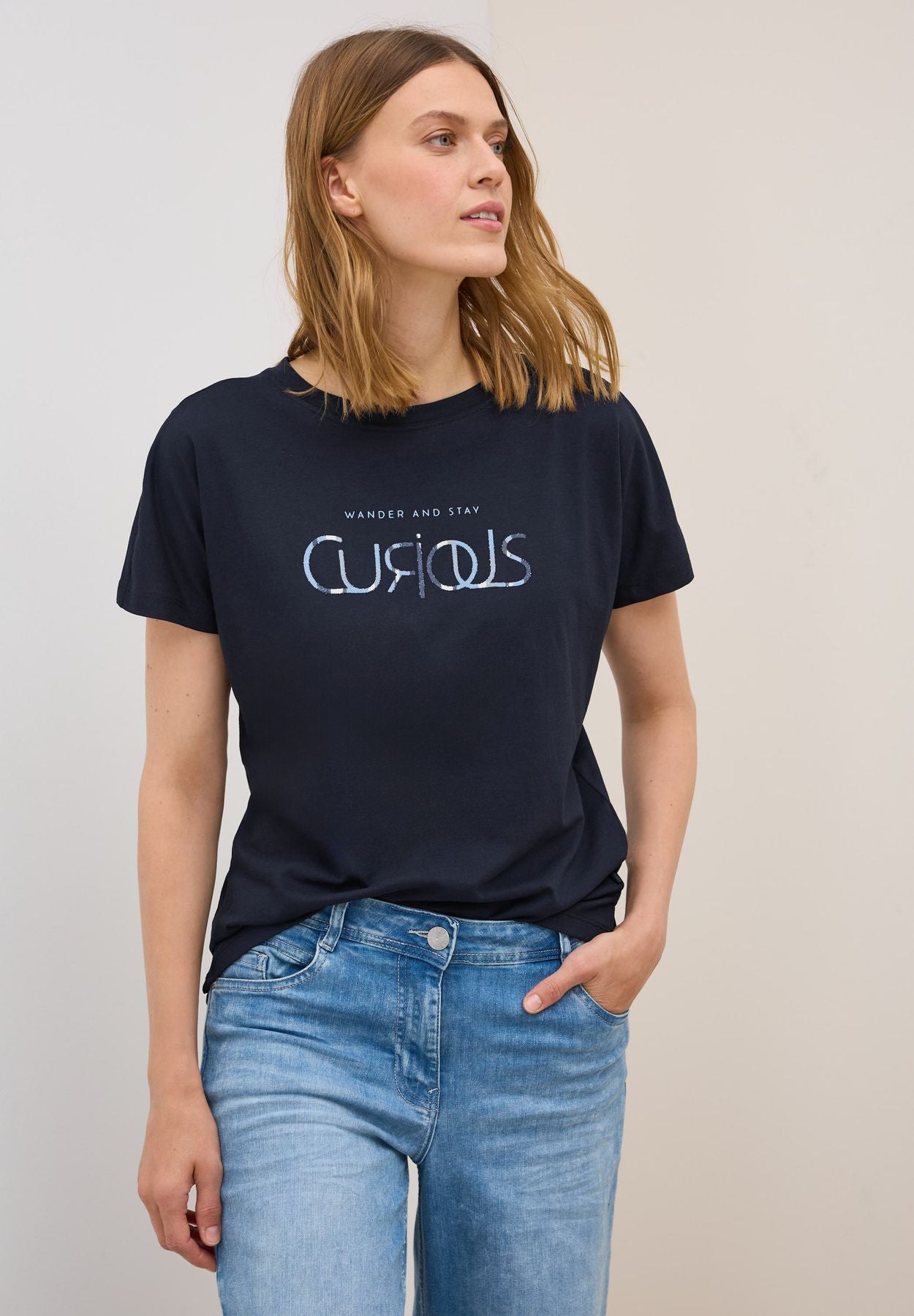 T-Shirt mit Wording