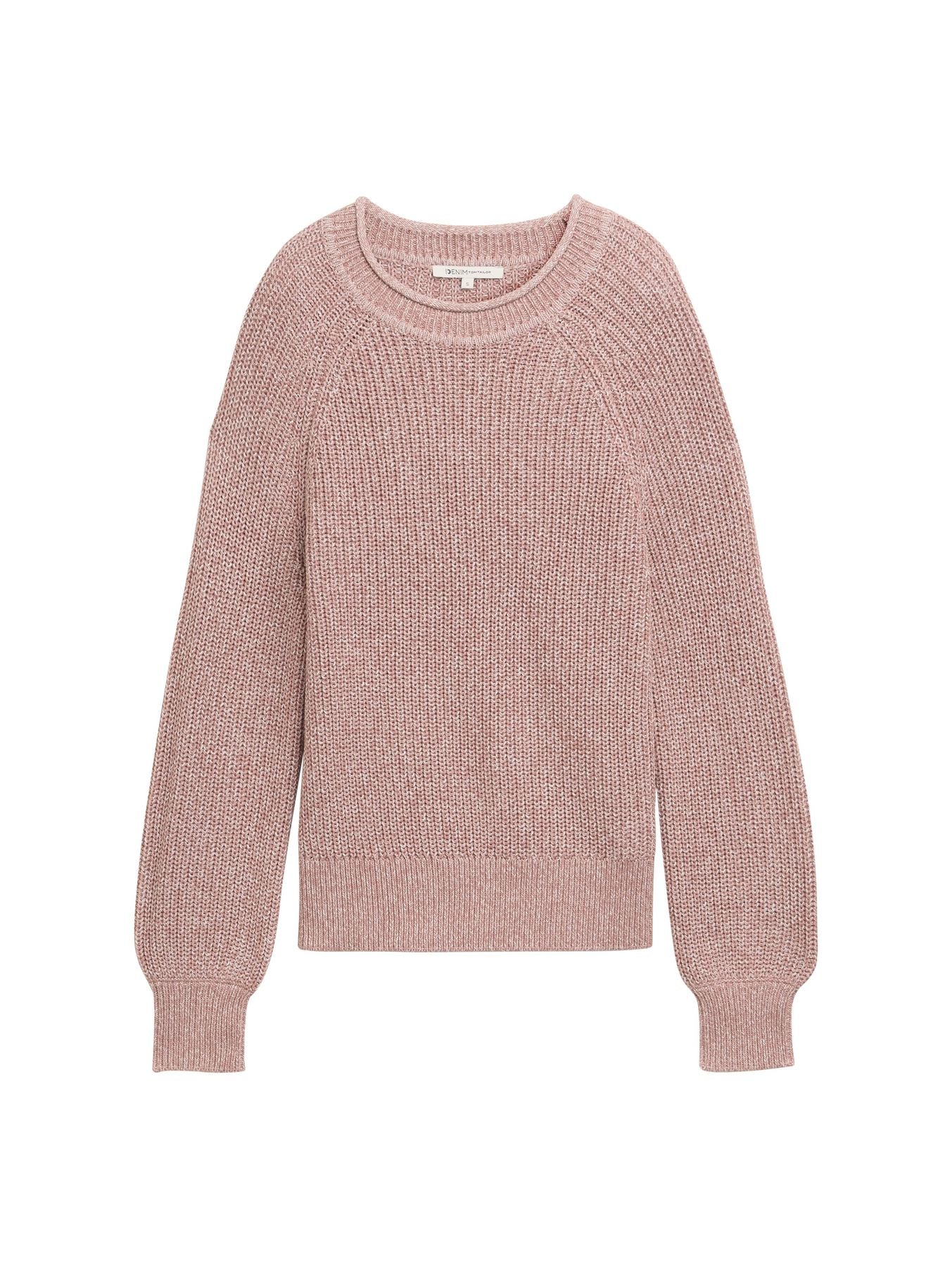 Strickpullover mit leichten Ballonärmeln