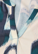 Gemustertes Blusenshirt