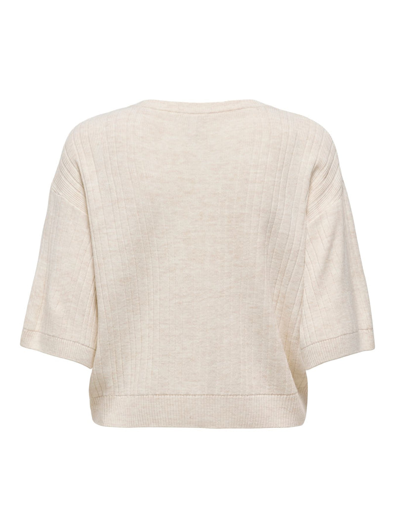 ONLTHEA SS O-NECK PULLOVER KNT