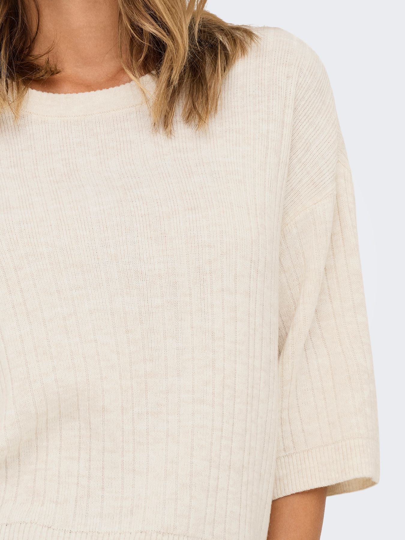 ONLTHEA SS O-NECK PULLOVER KNT