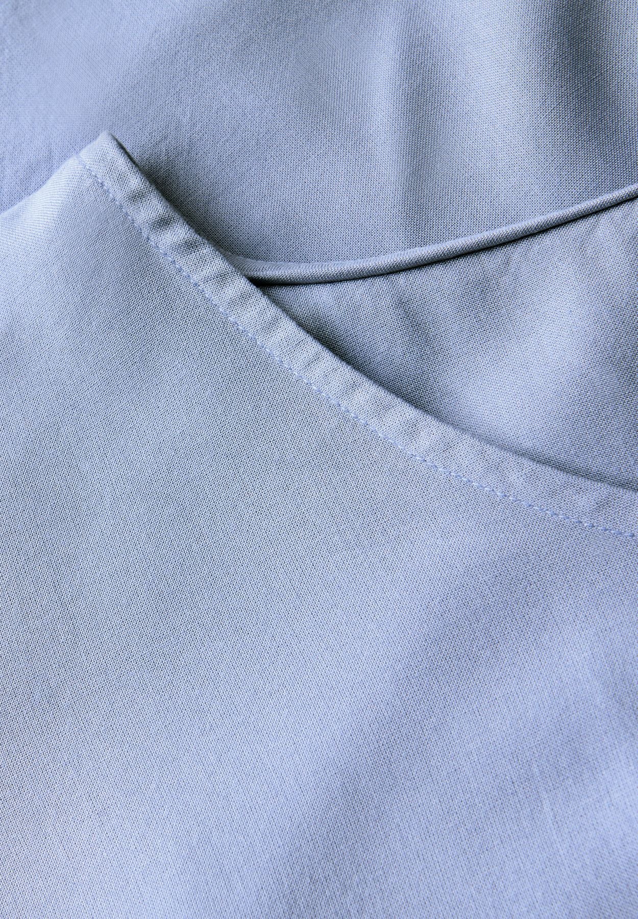 Blusenshirt in Unifarbe