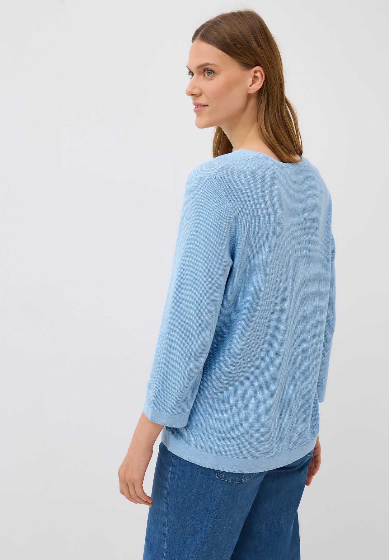 V-Neck Strickpullover