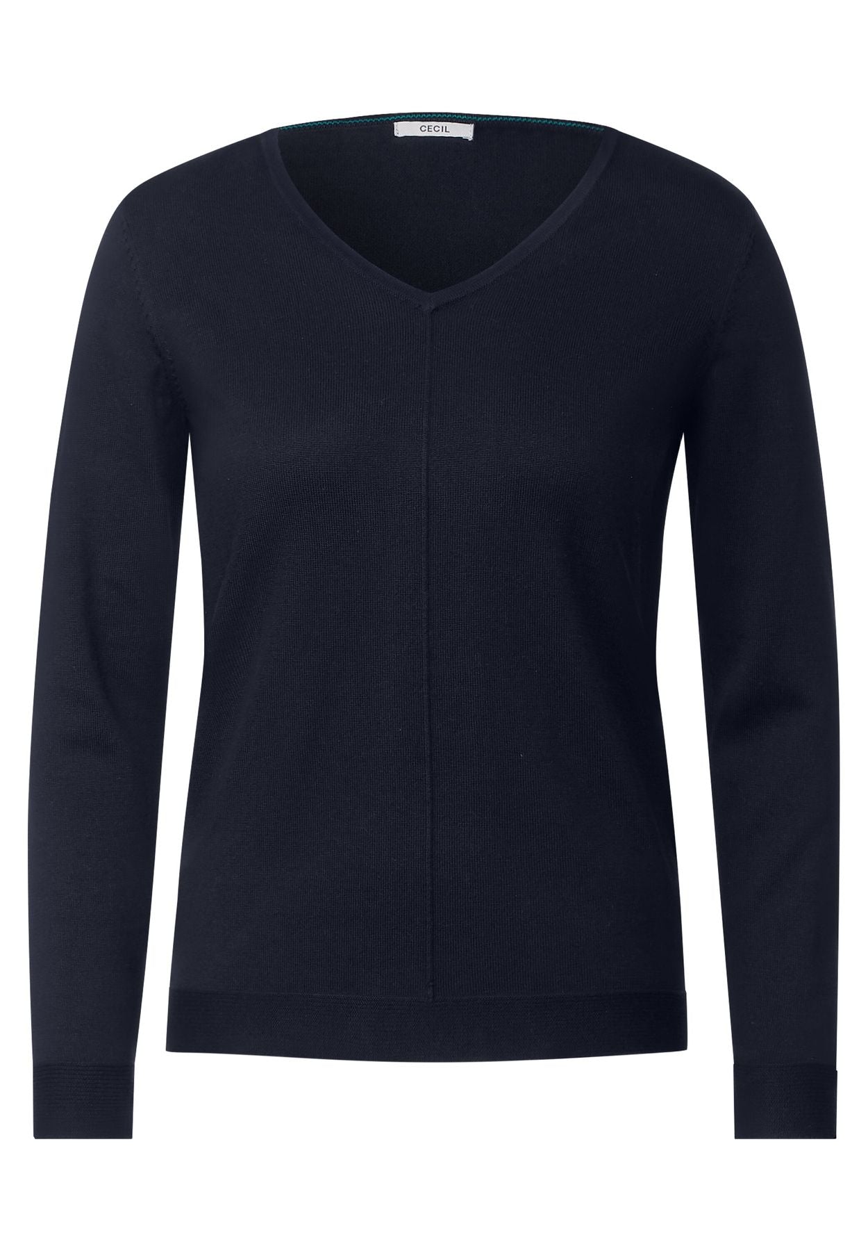 Pullover mit V-Ausschnitt