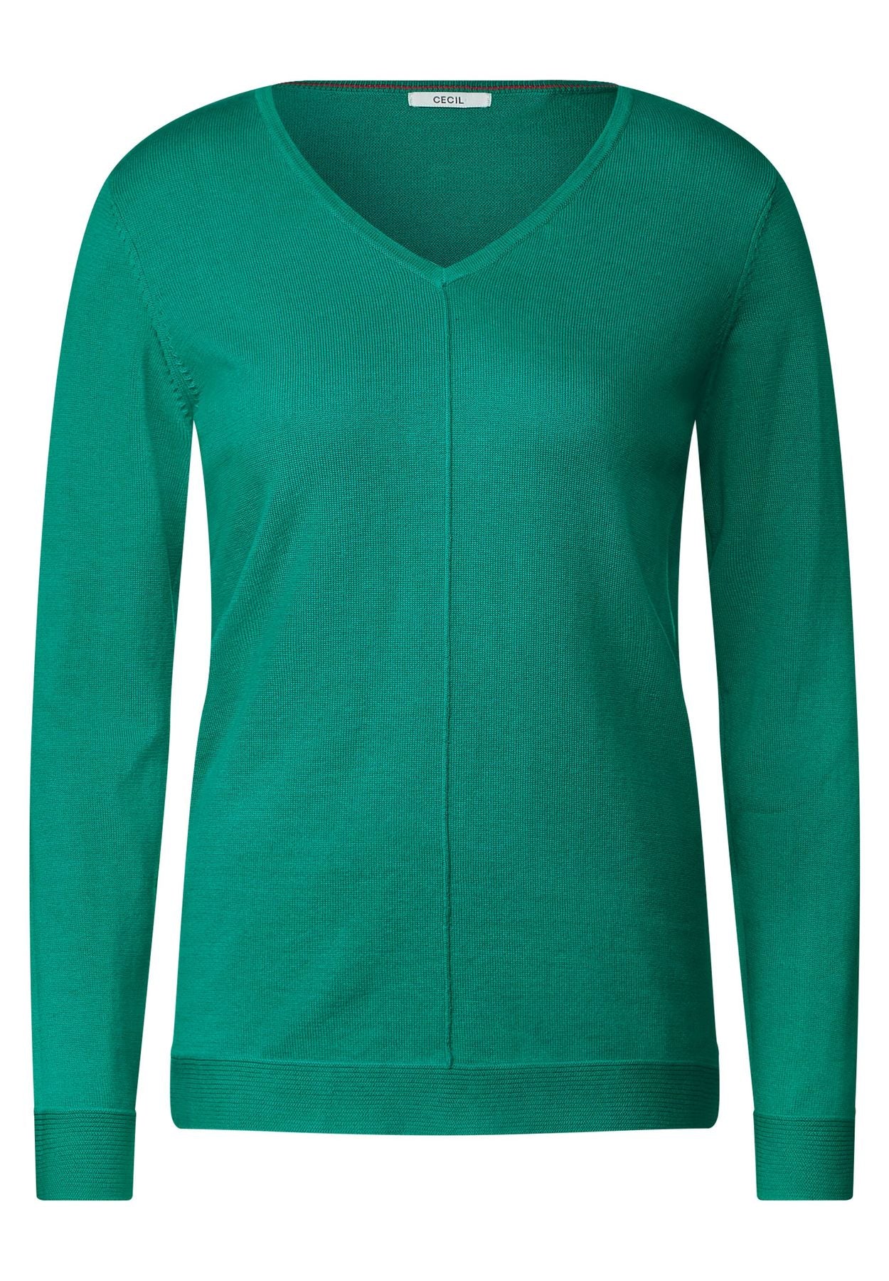 Pullover mit V-Ausschnitt