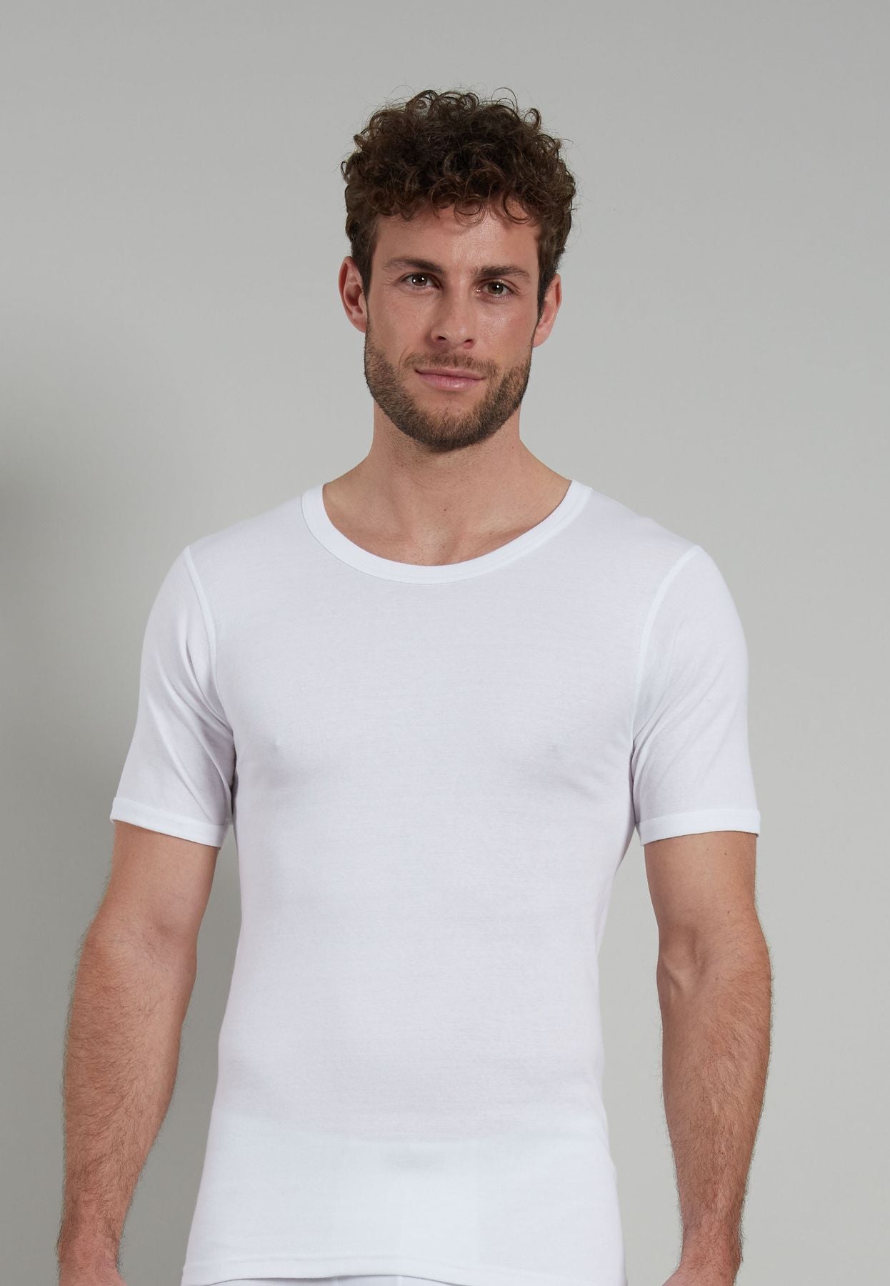 GÖTZBURG Herren T-Shirt uni 1er Pack