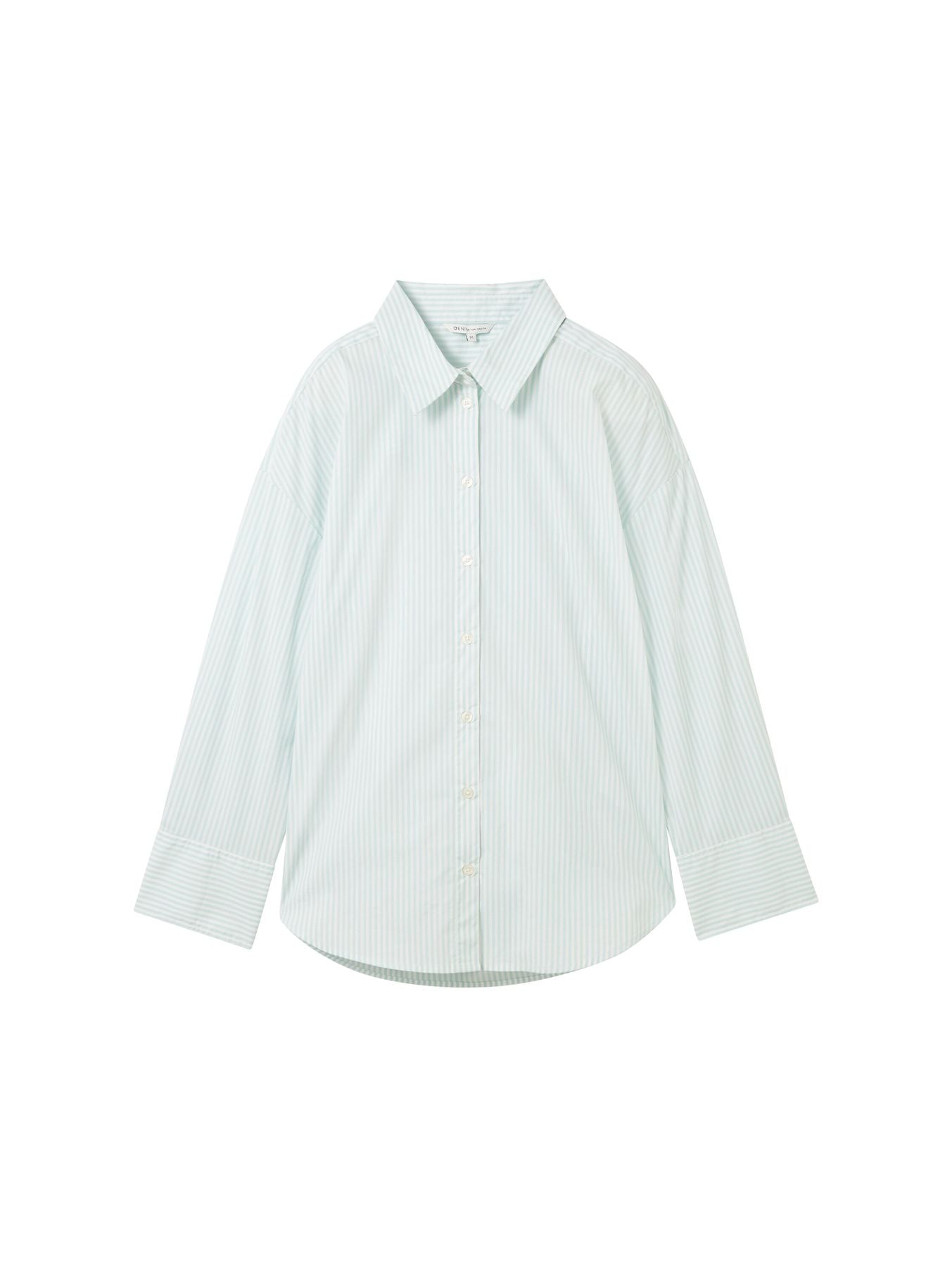 Loose Fit Hemd mit Streifen