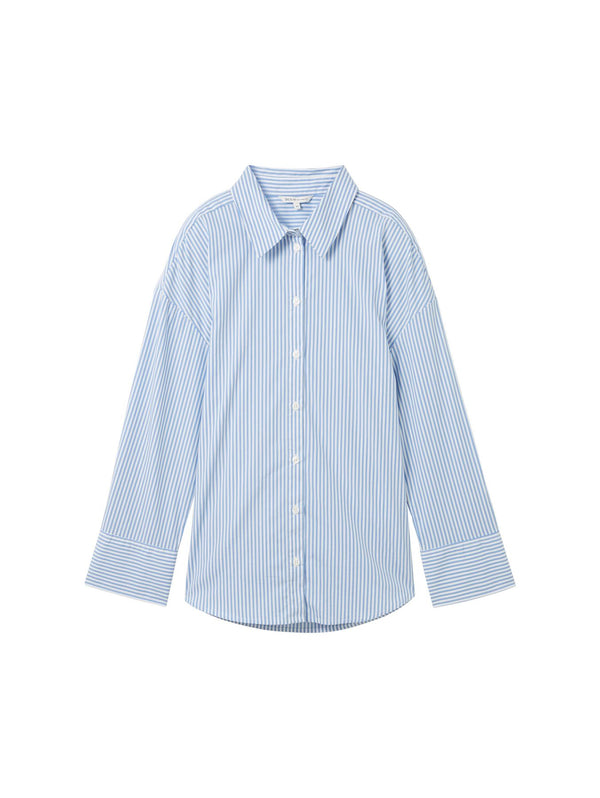 Loose Fit Hemd mit Streifen